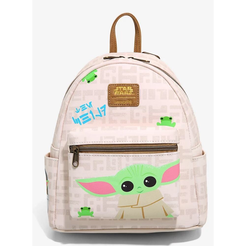 Loungefly Star Wars The Mandalorian Chibi Child Mini Backpack